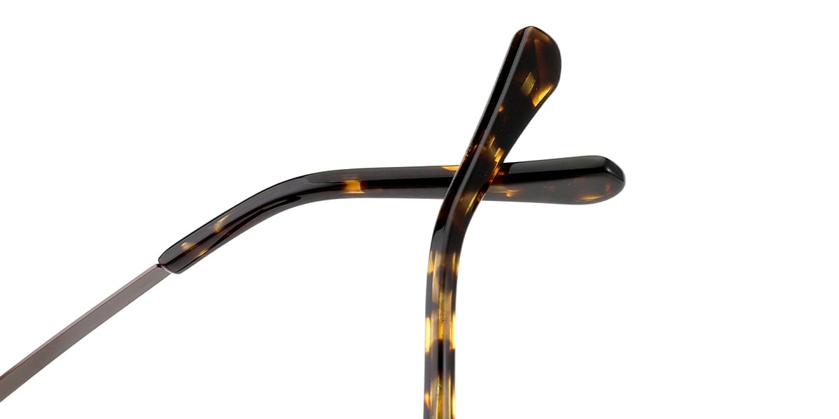 Acetate Rectangle Frame tortoiseshell