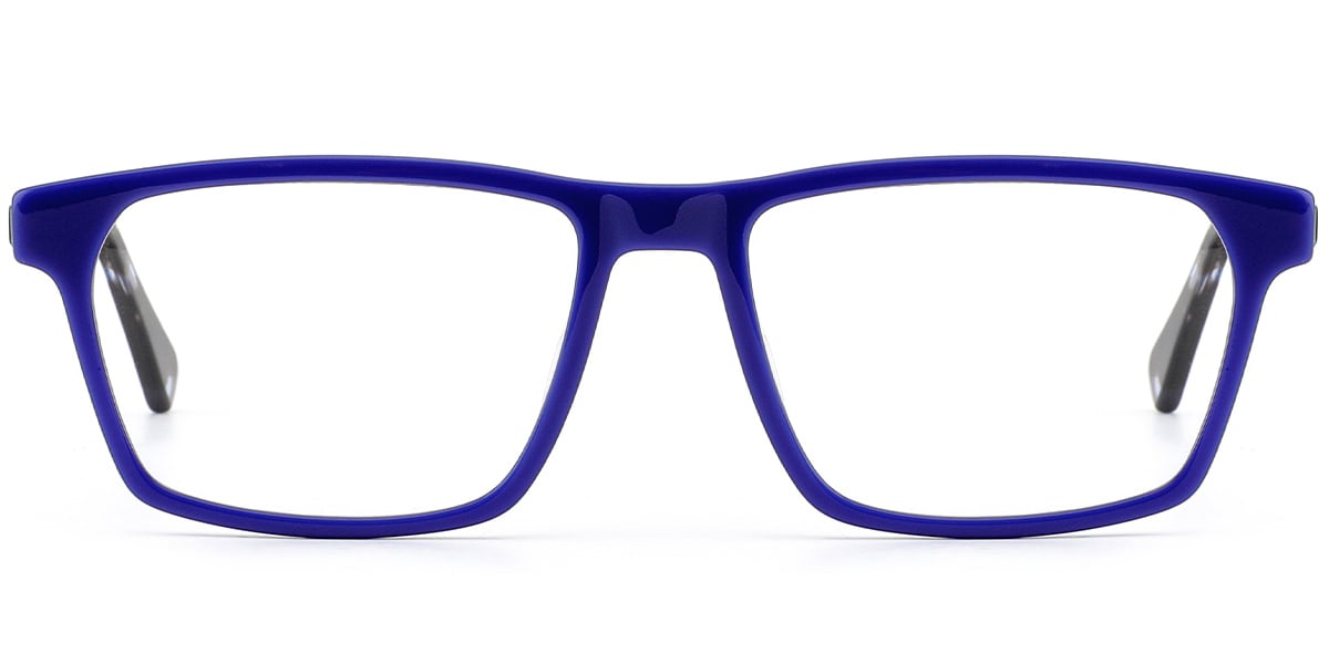 Acetate Rectangle Frame blue