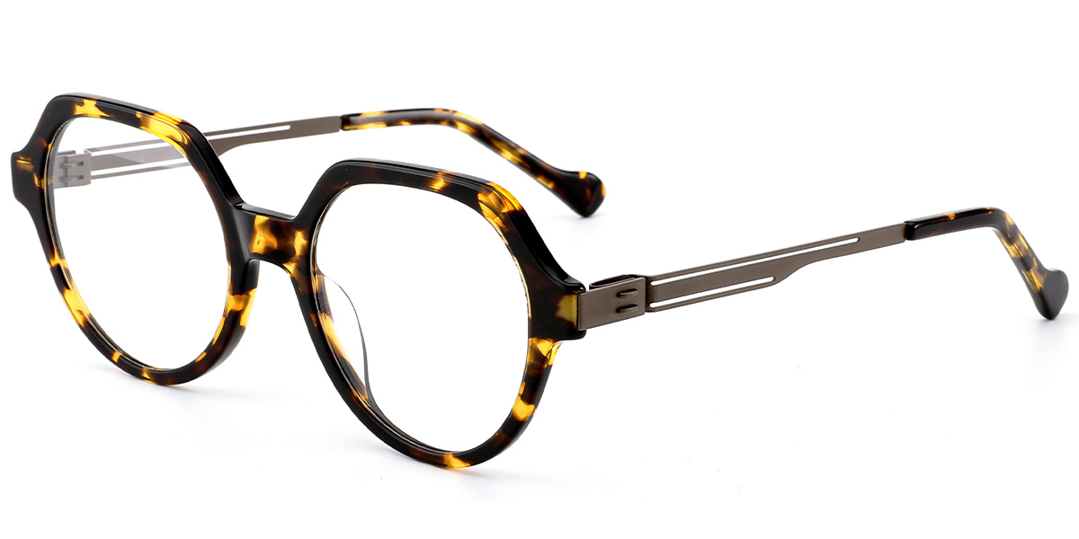 Acetate Round Frame tortoiseshell