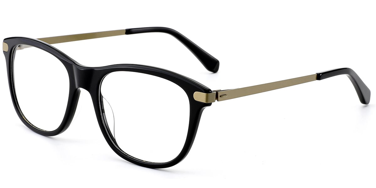 Acetate Square Frame black