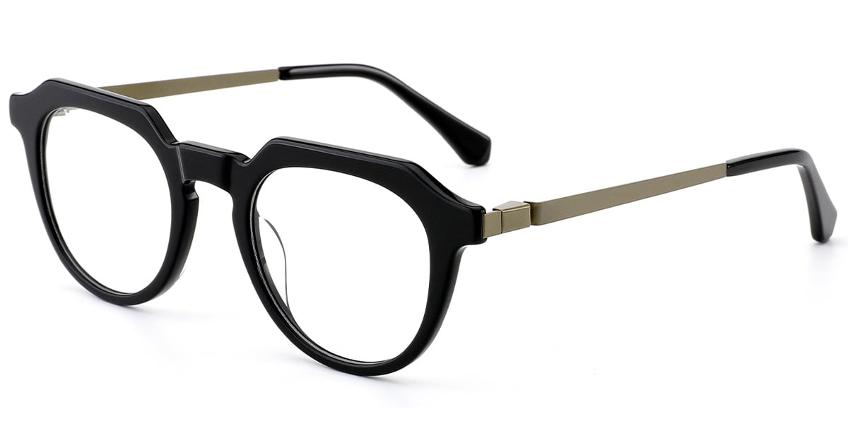 Acetate Geometric Frame black