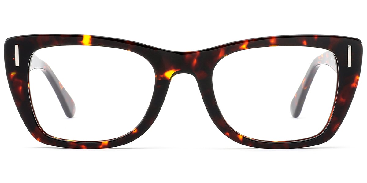 Acetate Rectangle Frame tortoiseshell