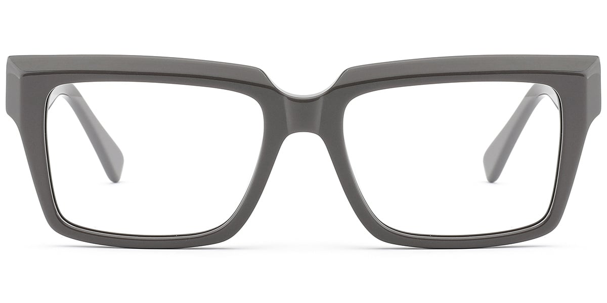 Acetate Square Frame grey