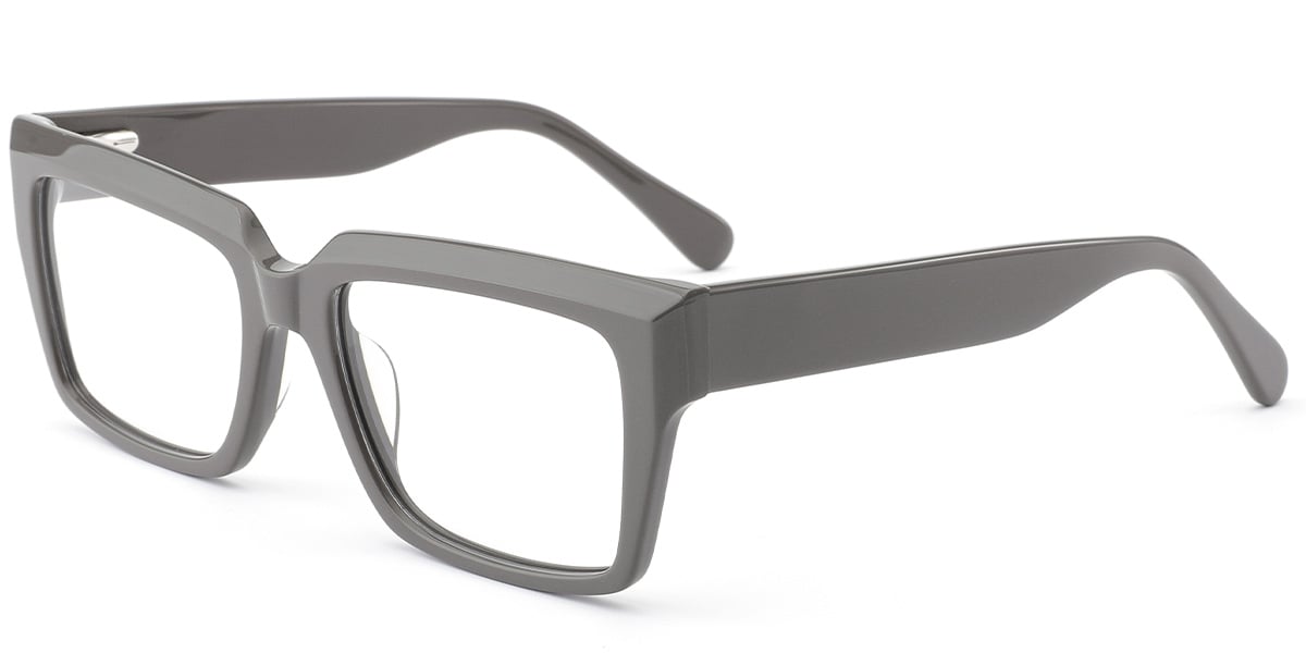 Acetate Square Frame grey