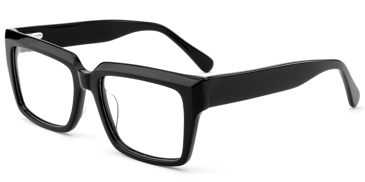 Acetate Square Frame black