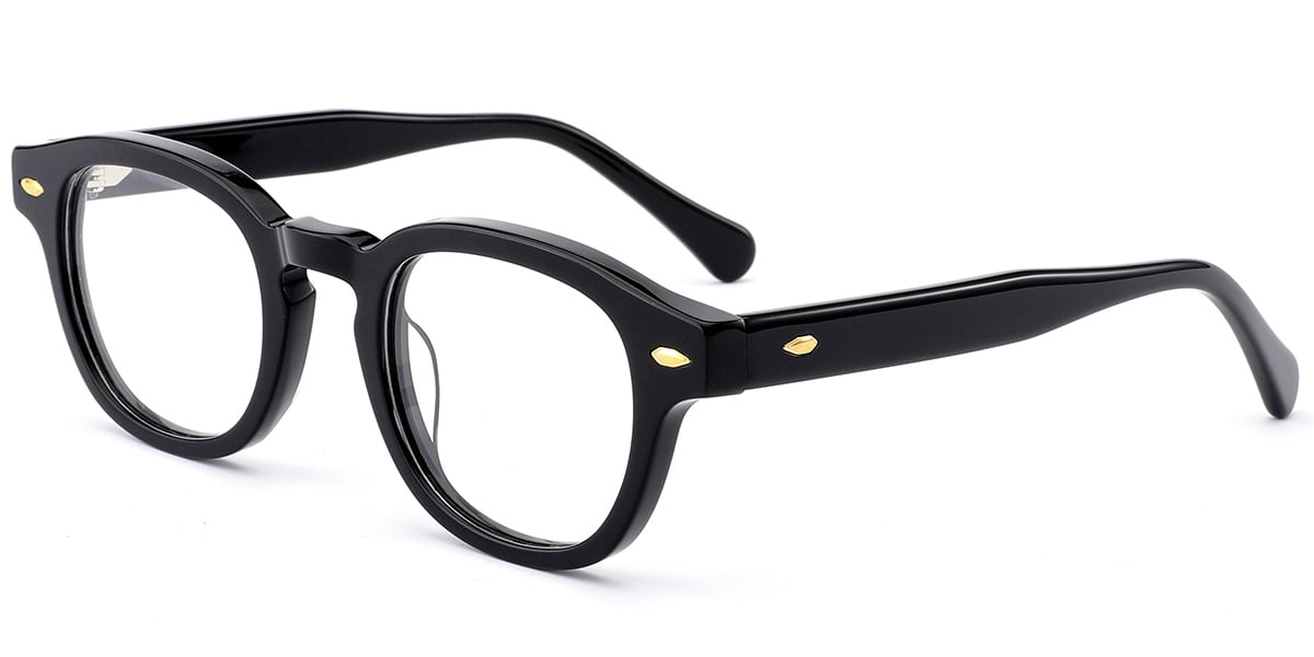 Acetate Square Frame black