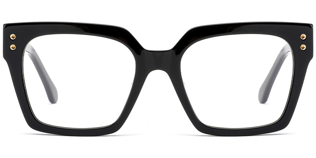 Acetate Square Frame black