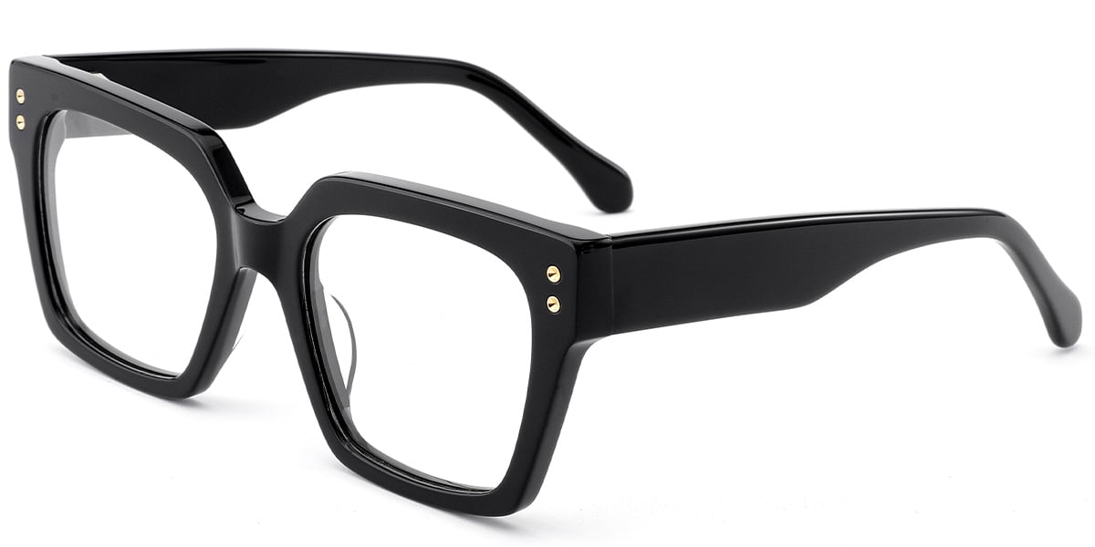 Acetate Square Frame black