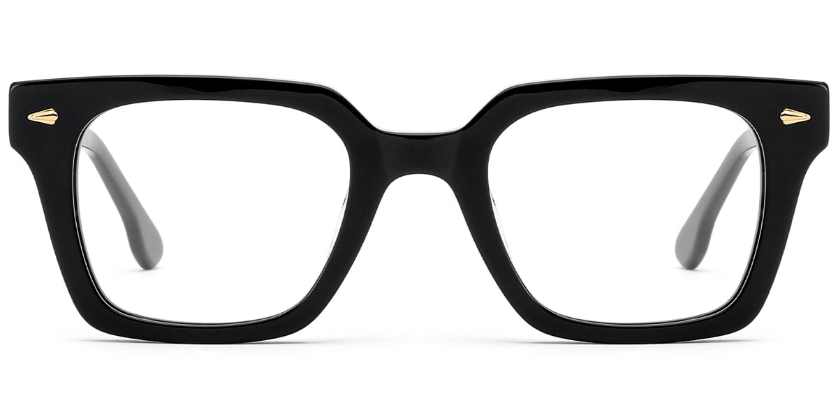 Acetate Square Frame black