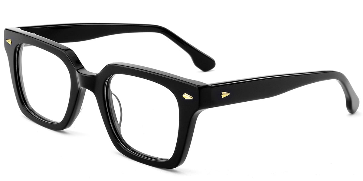 Acetate Square Frame black