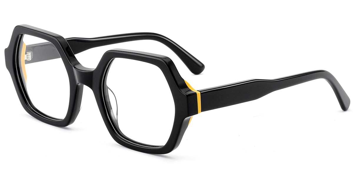 Acetate Square Frame black