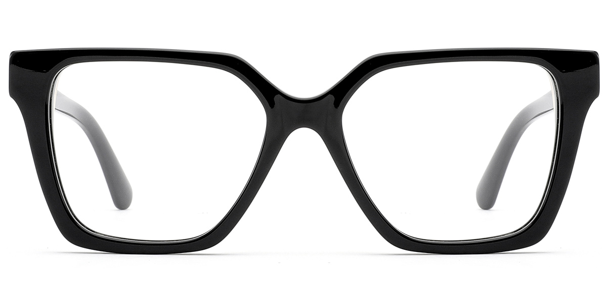 Acetate Square Frame black