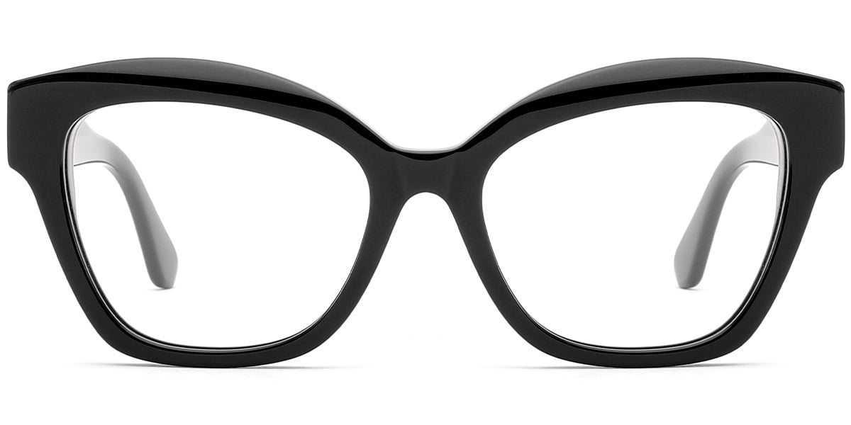 Acetate Cat Eye Frame black