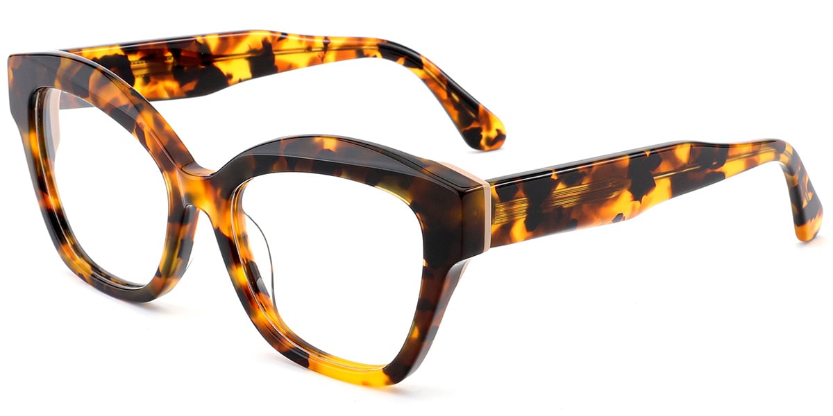 Acetate Cat Eye Frame tortoiseshell