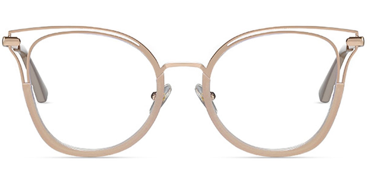 Cat Eye Frame beige