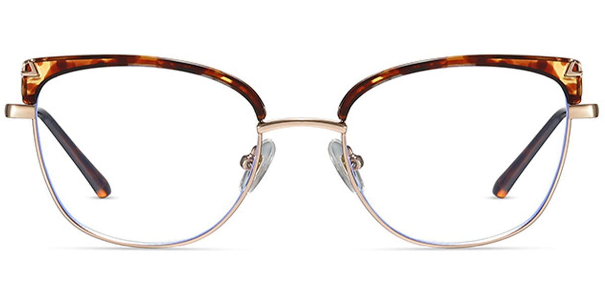 Cat Eye Browline Frame tortoiseshell