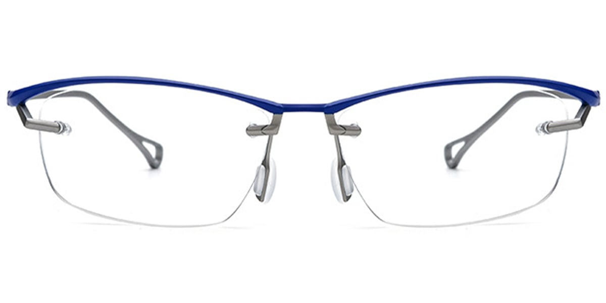 Titanium Rectangle Frame black-blue