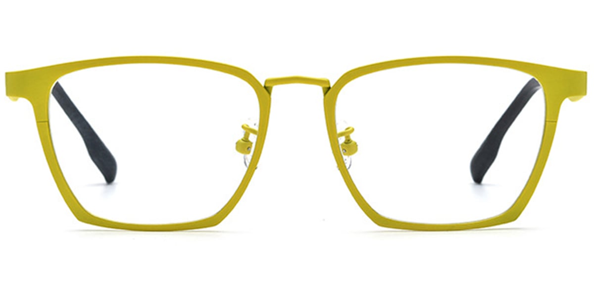 Titanium Rectangle Frame yellow