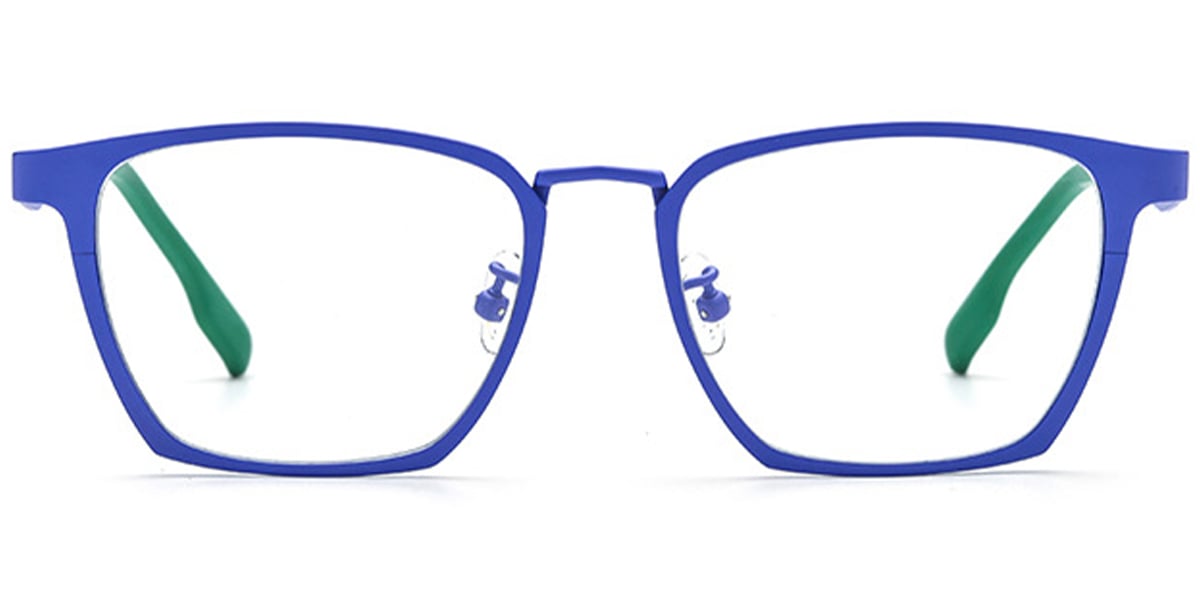 Titanium Rectangle Frame blue