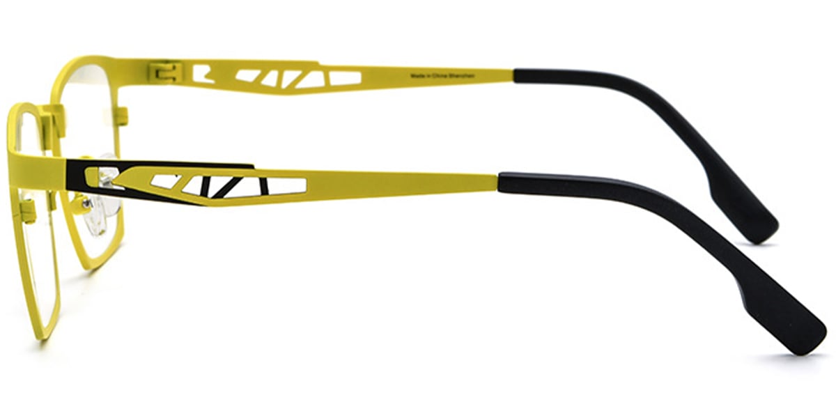 Titanium Rectangle Frame yellow