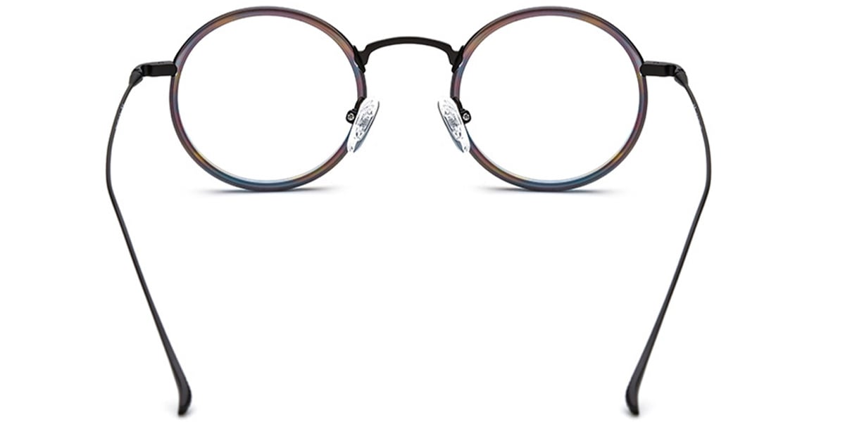 Acetate Round Frame multicolor