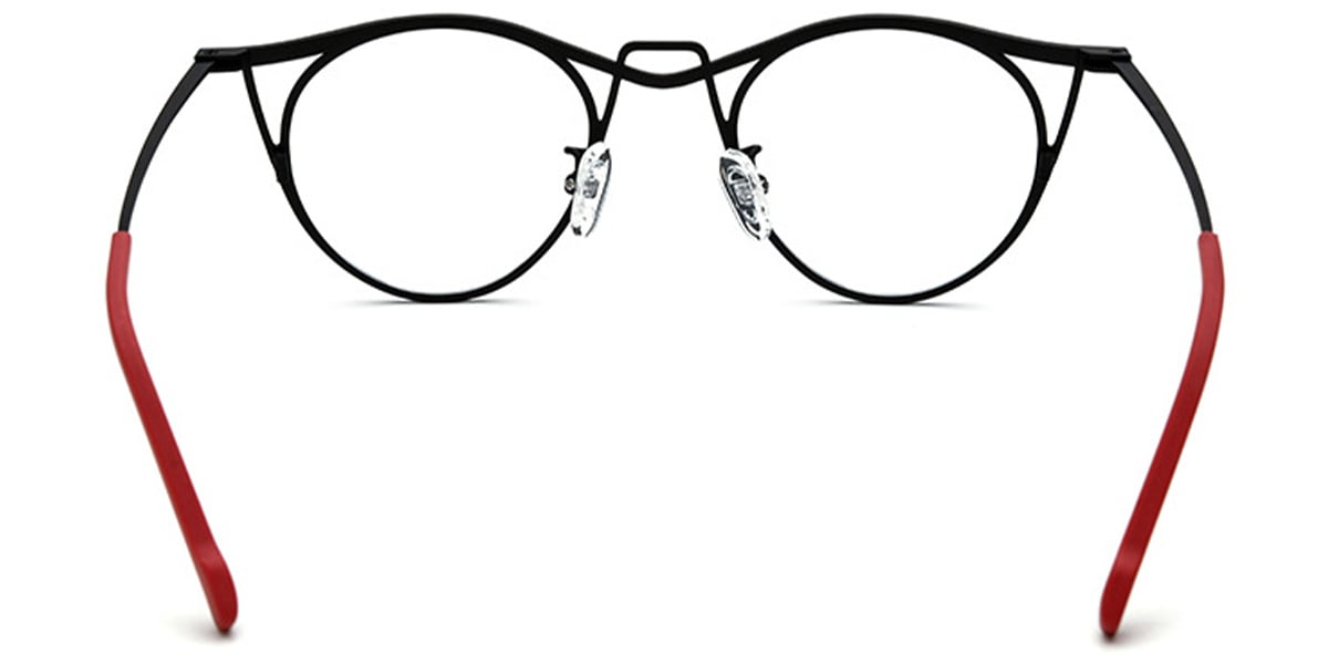 Titanium Cat Eye Frame black