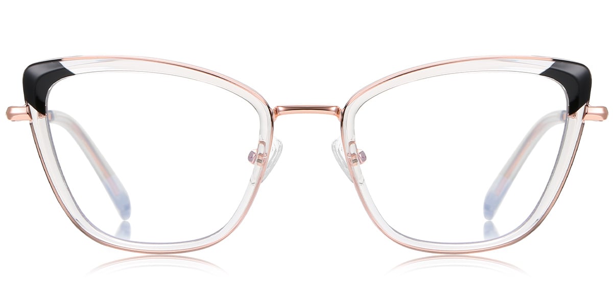 Cat Eye Frame pattern-translucent