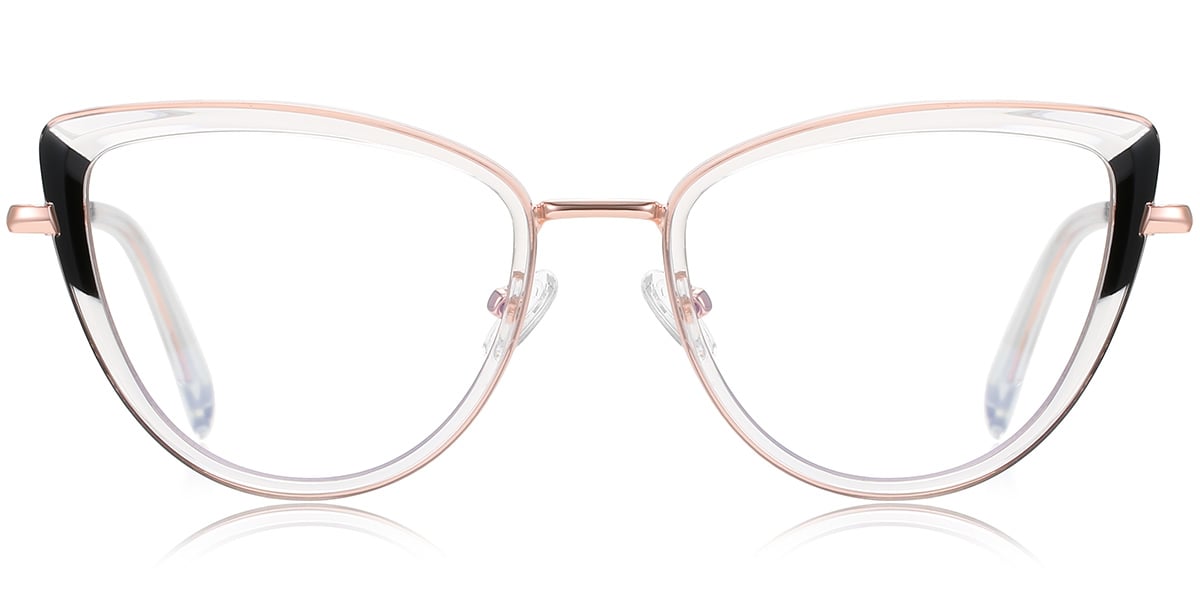 Cat Eye Frame pattern-translucent