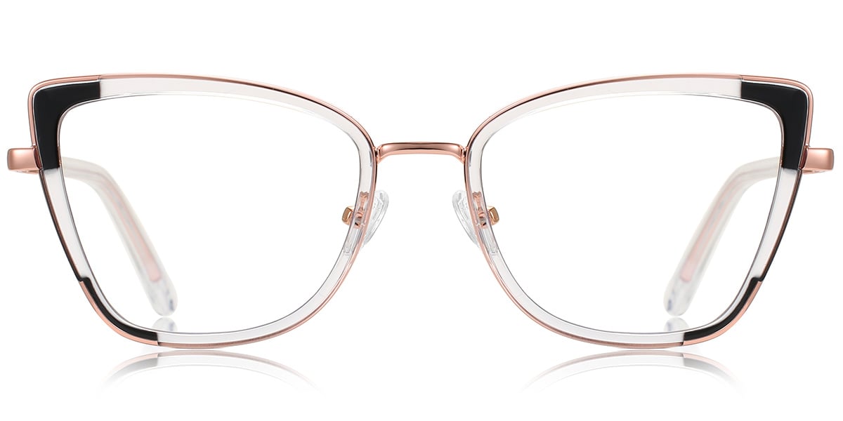 Cat Eye Frame pattern-translucent