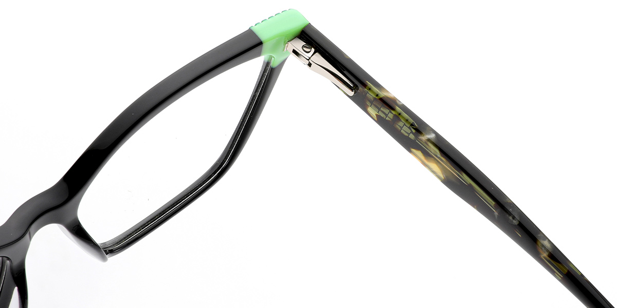 Acetate Cat Eye Frame black