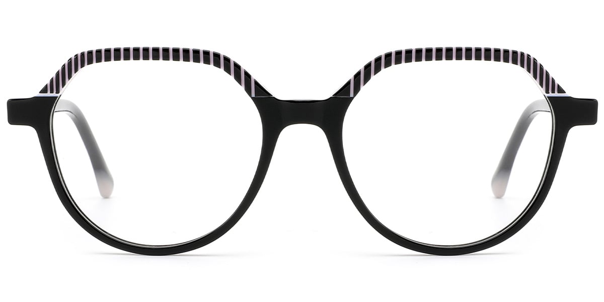 Acetate Geometric Frame black