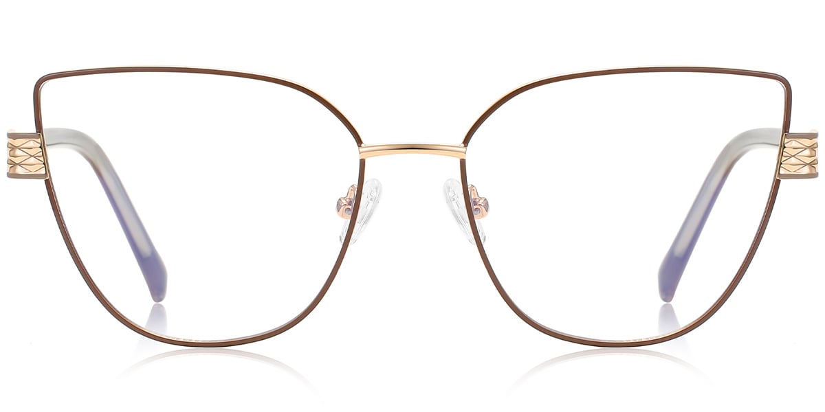 Cat Eye Frame brown