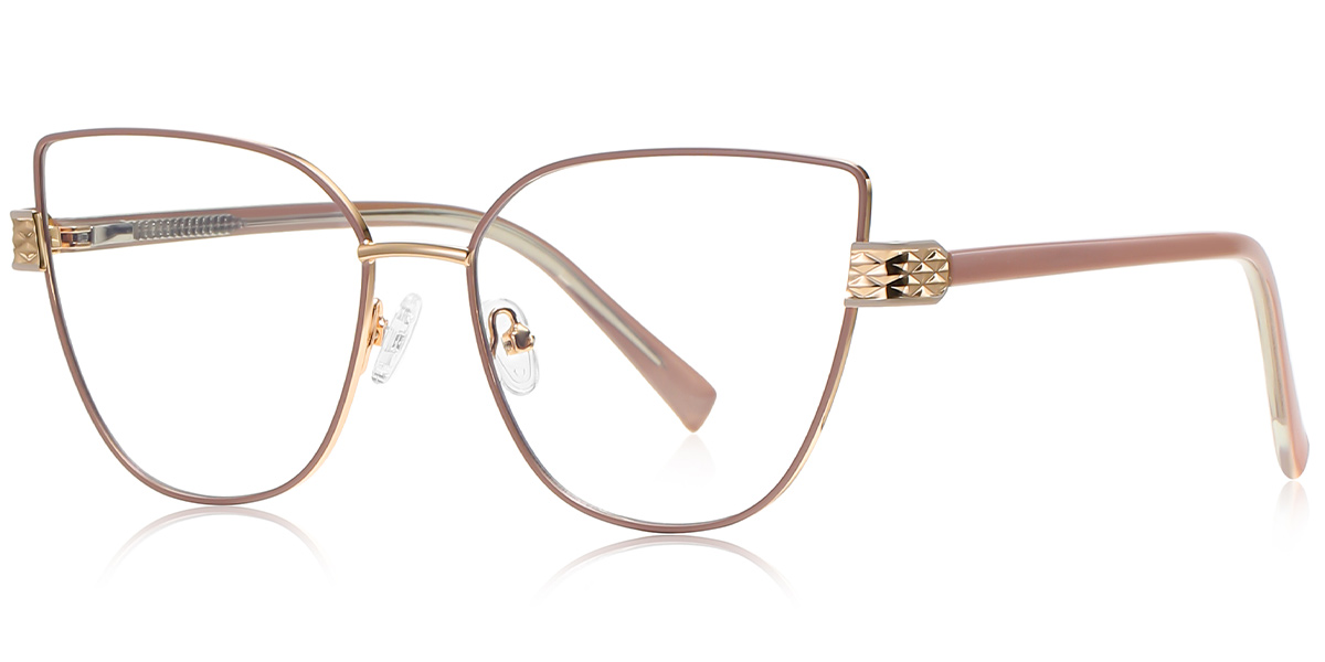 Cat Eye Frame pink