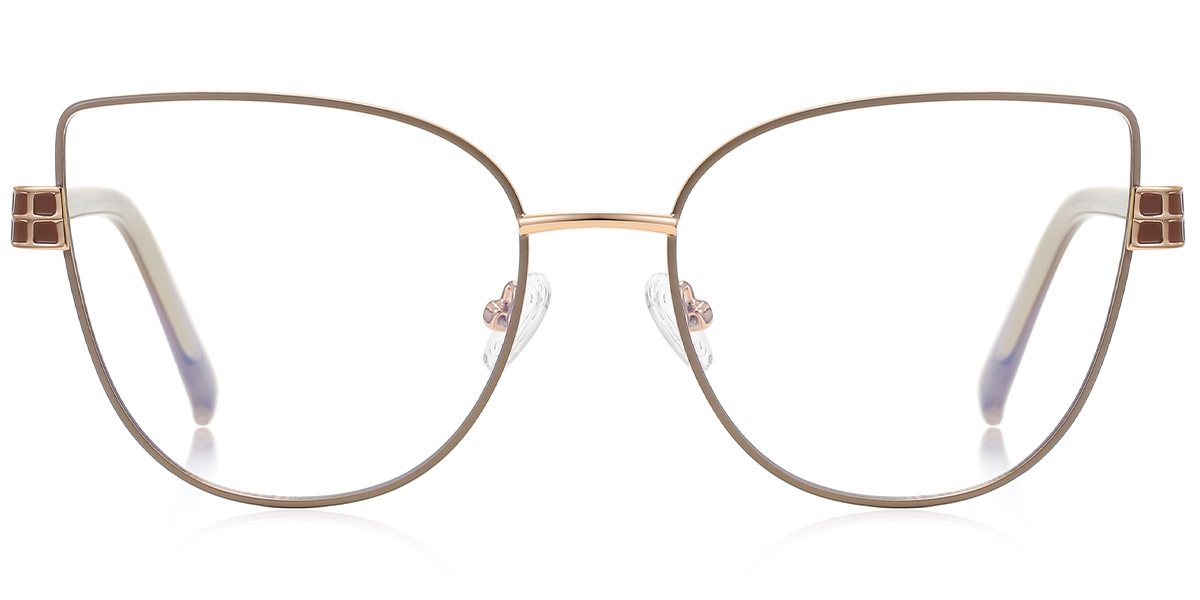 Cat Eye Frame brown