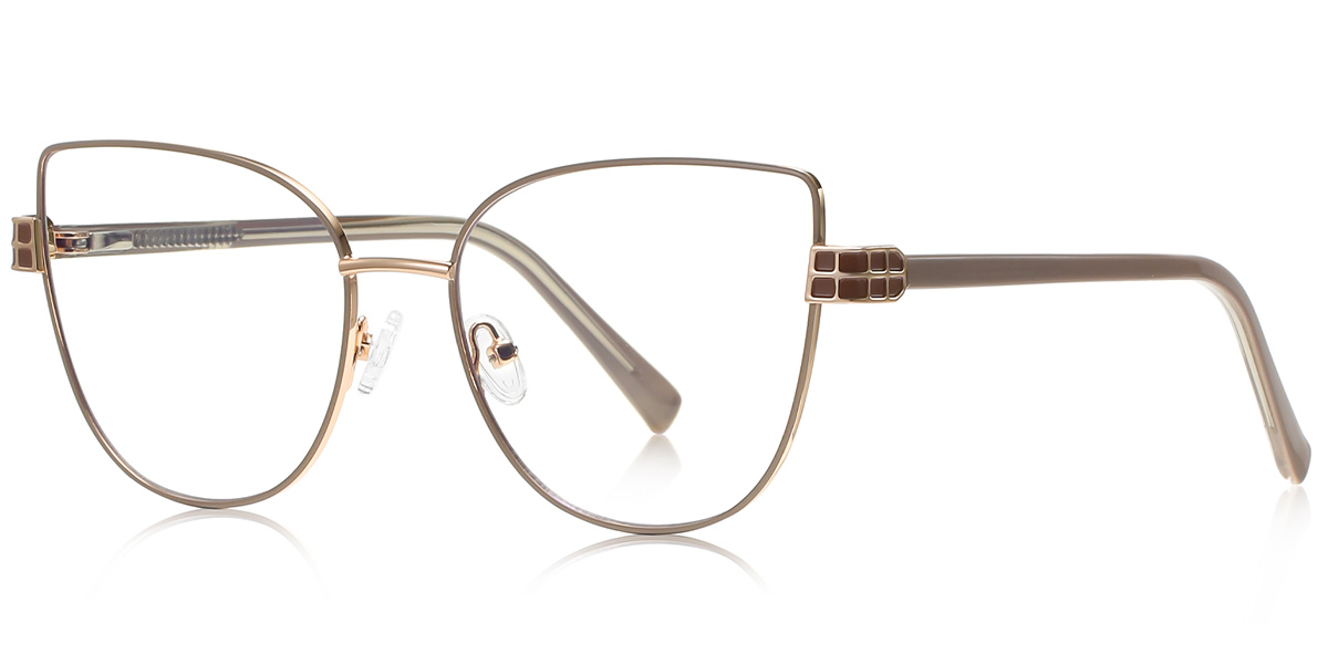 Cat Eye Frame brown