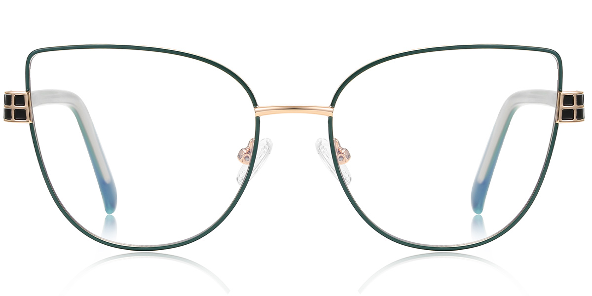 Cat Eye Frame green