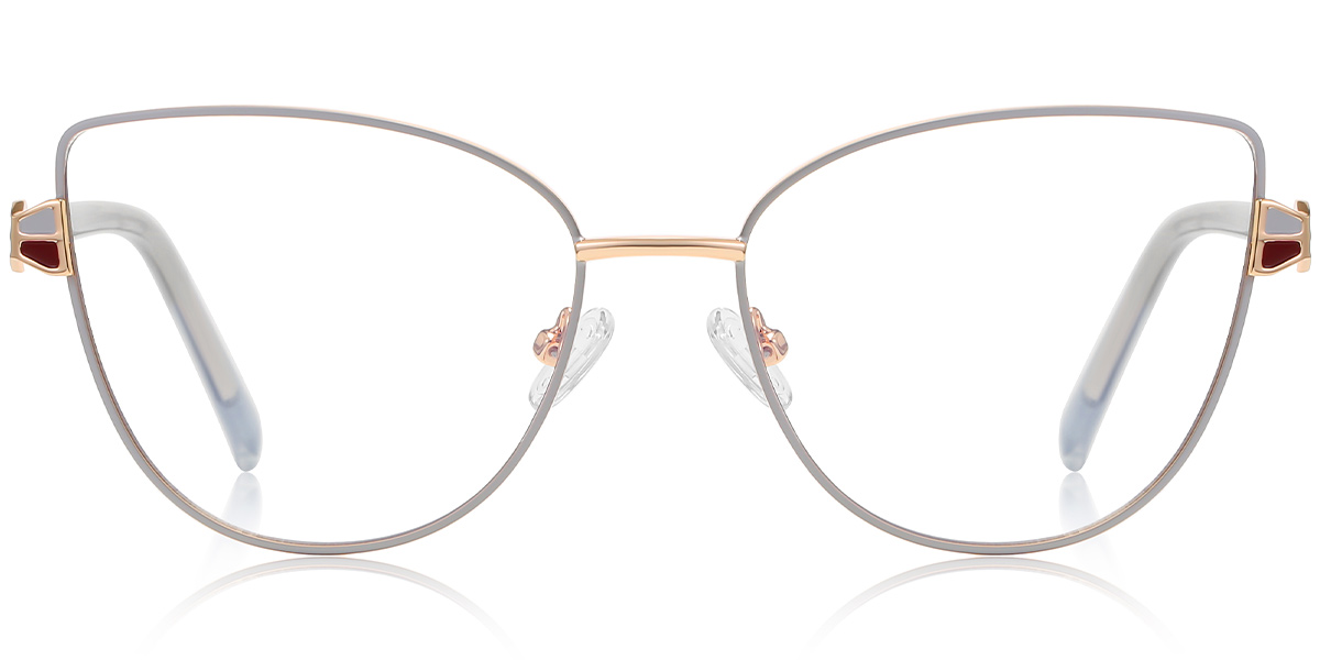 Cat Eye Frame blue