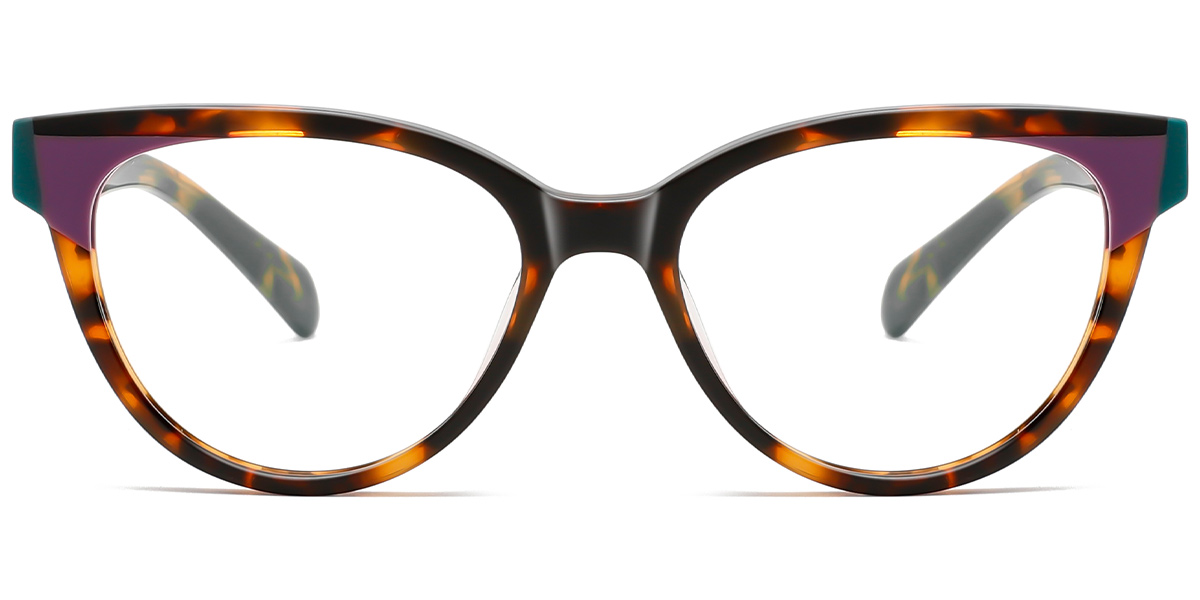 Acetate Cat Eye Frame pattern-tortoiseshell