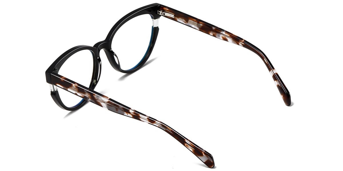 Acetate Cat Eye Frame black