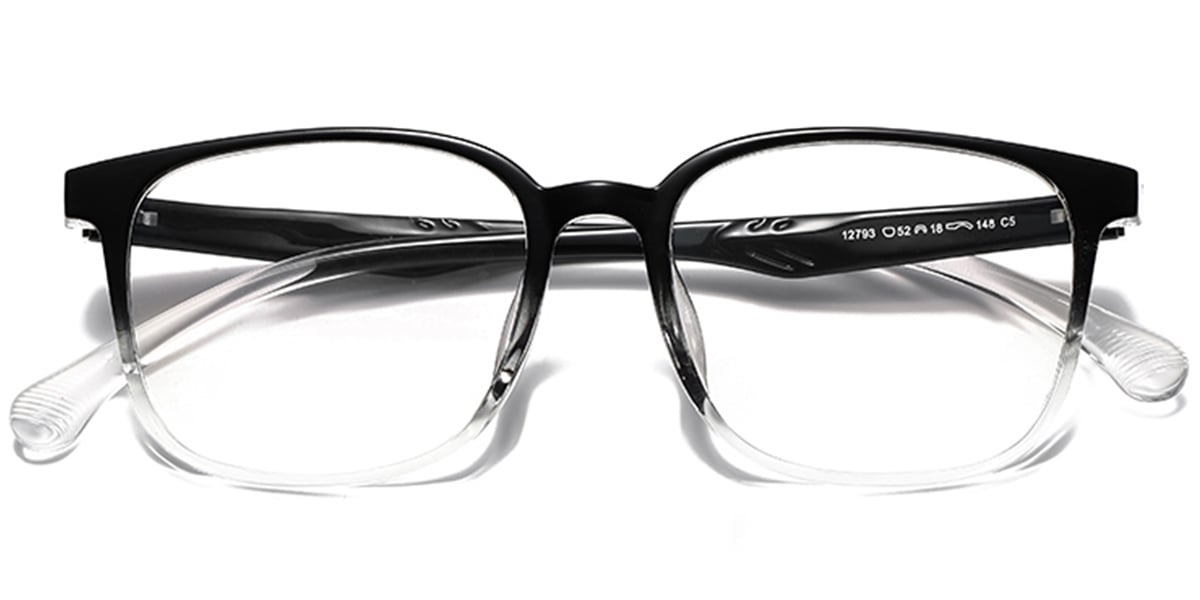 Kid's Square Frame gradient_black