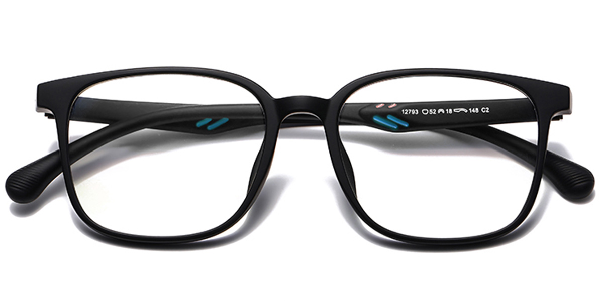 Kid's Square Frame matte-black