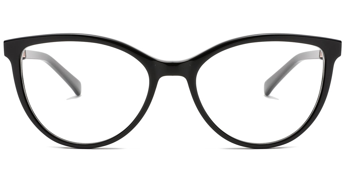 Acetate Cat Eye Frame black