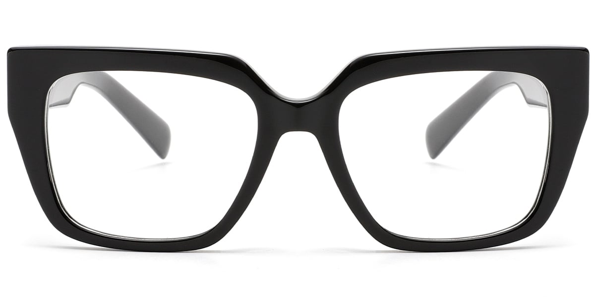 Acetate Rectangle Frame black