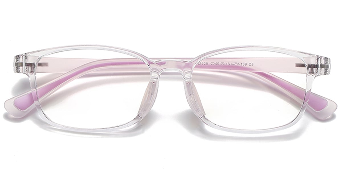 Kid's Rectangle Frame translucent-purple