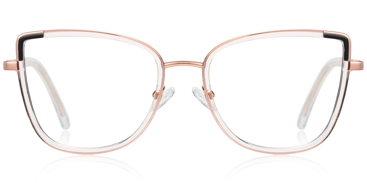 Cat Eye Frame pattern-translucent