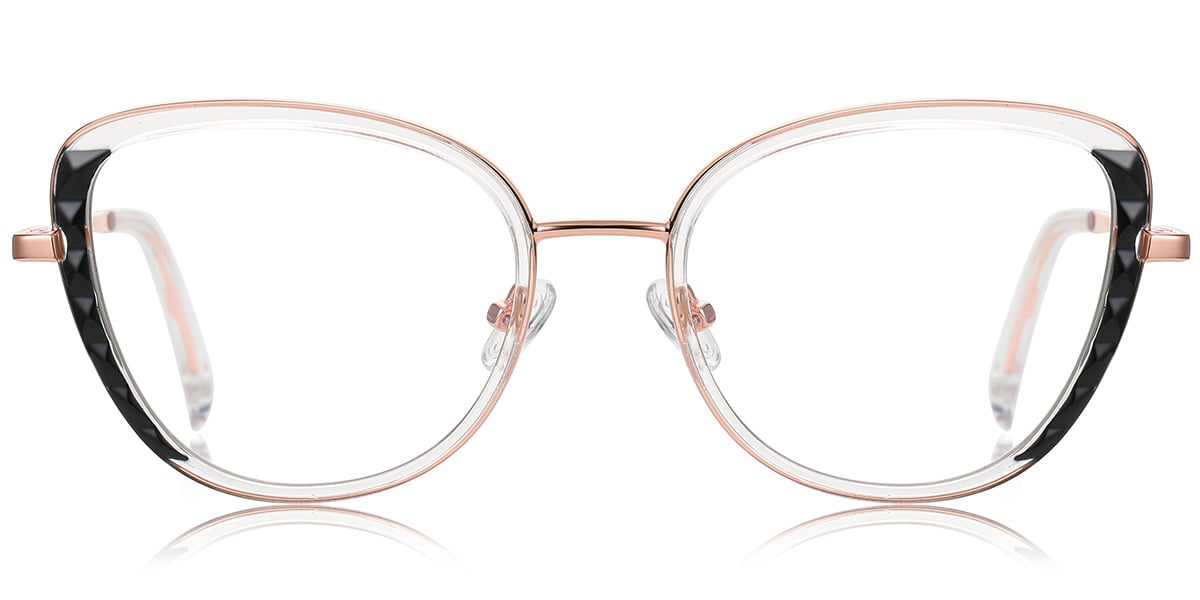 Cat Eye Frame pattern-translucent