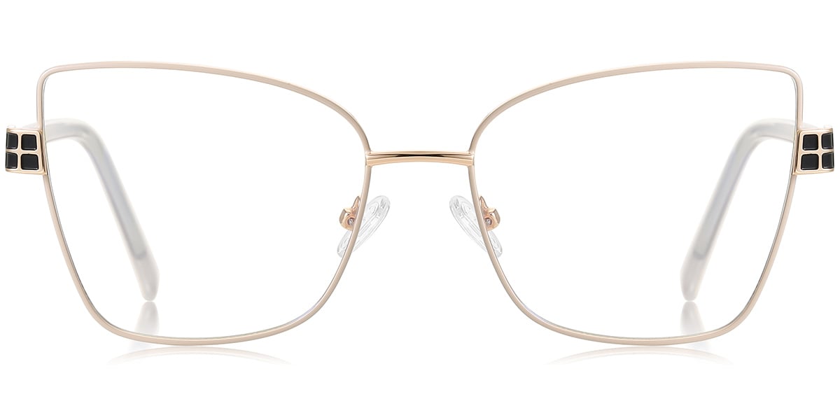 Cat Eye Frame beige