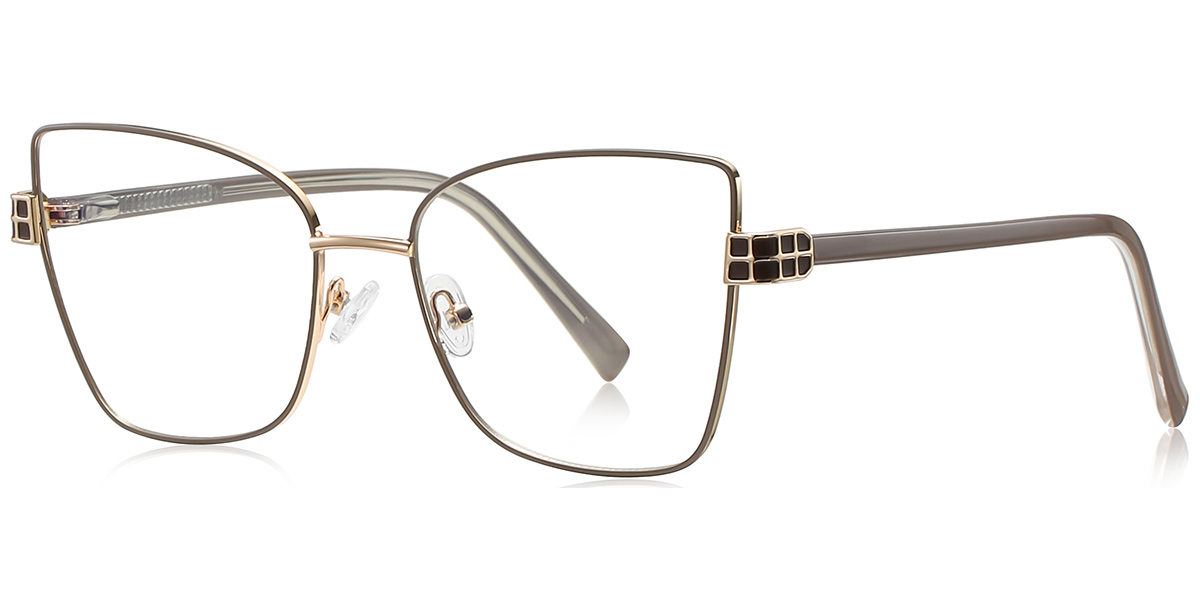 Cat Eye Frame brown