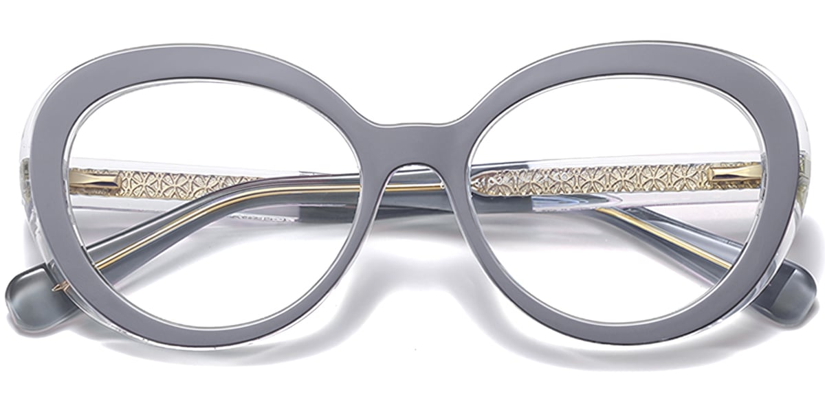 Oval Frame grey