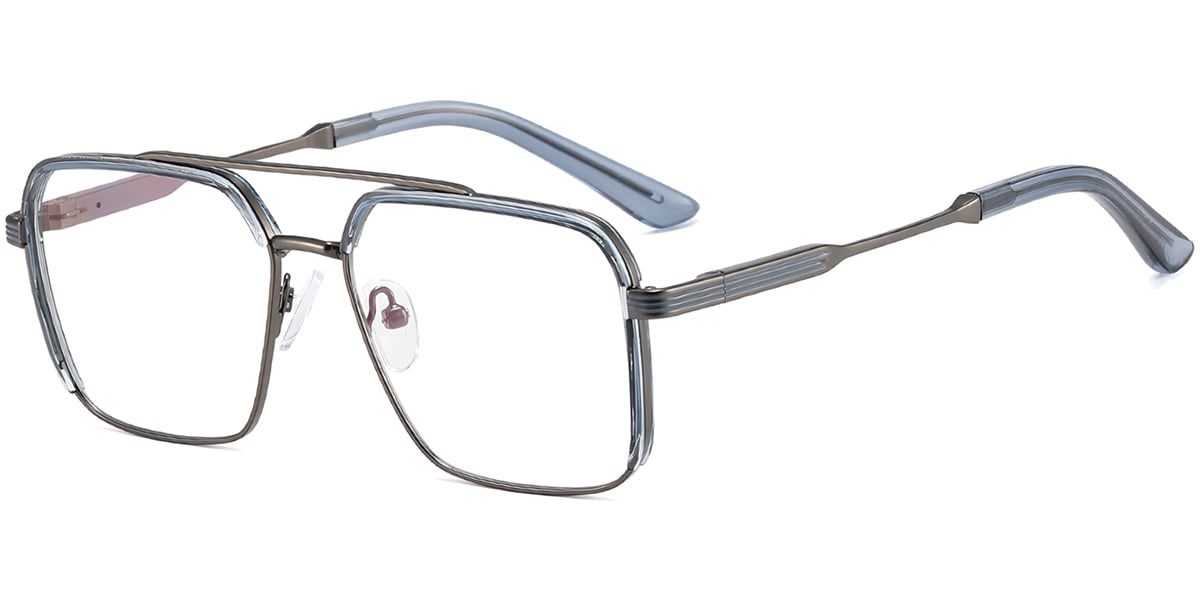 Aviator Frame translucent-blue